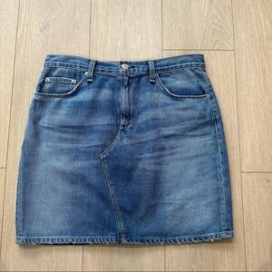 rag & bone denim skirt